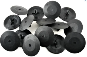 GM Truck Hood Insulation Pad Retainer Clips- Fits 1/4" Hole- 2" Dia- 16 pcs #094 - Picture 1 of 1