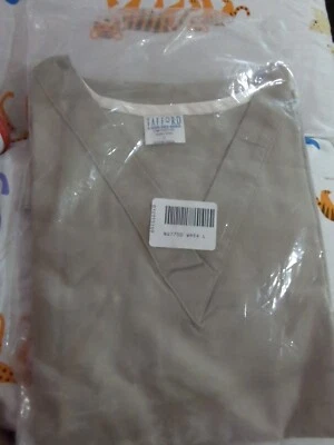 Tafford Gray scrub top new still in bag size Large medical nursing uniform - Imagem 1 de 2
