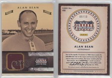 2012 Panini Americana Heroes & Legends Elite Materials Gold Proof /10 Alan Bean