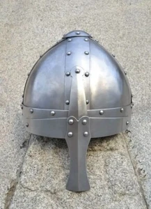 Norman Medieval Knight Halloween Norman Helmet 1.5 mm steel, not for combat - Picture 1 of 1