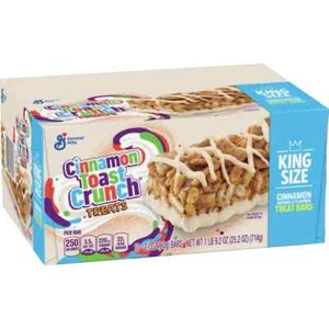 Cinnamon Toast Crunch Breakfast Cereal Treat Snack Bars (Pack of 12) - Picture 1 of 3