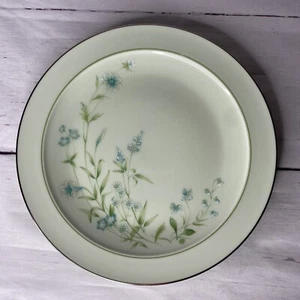 Vintage Noritake Porzellan - Cherish - 10-3/8" SPEISETELLER - 8222 - hellgrün - Japan - Bild 1 von 6