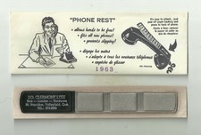 US/Canada Phone Rest J.O.Clermont Ltee Valleyfield 1963