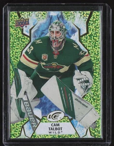 2021-22 Upper Deck Ice #51 Cam Talbot Green - Picture 1 of 2