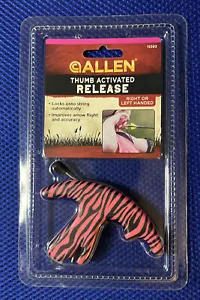 Pink Allen Compact Thumb Activated Release Bow String Hunting Right or Left Hand - Picture 1 of 3