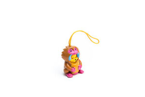 Vintage Winnie the Pooh Peek-a-Pooh Charm Disney Animal figure Mandrill Monkey