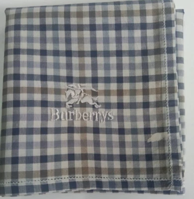 PAÑUELO PAÑUELO VINTAGE ALGODÓN BANDANA ARTE CLÁSICO CUADROS Y CUADROS 17" BUFANDA Foto 1 de 2