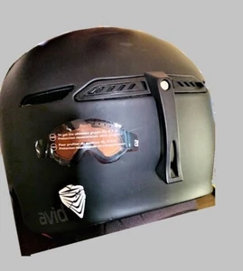 AVID RED Snow Ski Snowboard Helm schwarz Small 55-57 cm - Bild 1 von 5