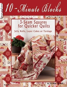 Quilting Pattern Book 10 MINUTE BLOCKS ~ 7 Quilt Designs - Picture 1 of 1