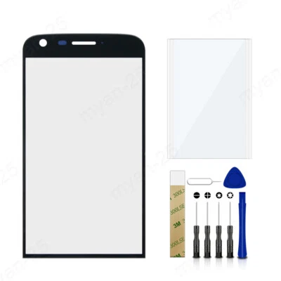 Repuesto de pantalla de lente de vidrio exterior frontal + kit de herramientas para Verizon LG G5 VS987 Foto 1 de 4