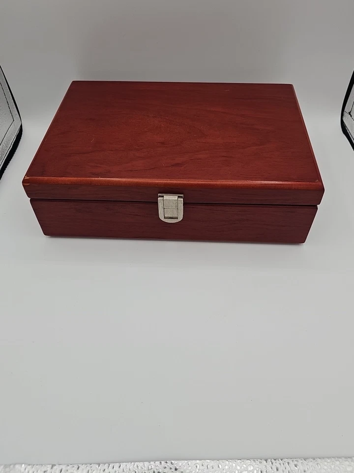 Abridor de botellas de vino Brookstone Heritage Connoisseur's estuche de madera pieza faltante Foto 1 de 4