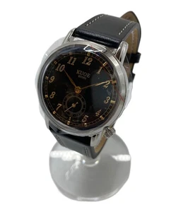 KUOE KYOTO Old Smith 90-007 Automatic Black Dial Small Seconds Japan - Picture 1 of 9