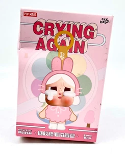 Pop Mart Cry Baby Crying Again Vinyl Face Plush Blind Box Brand New - Picture 1 of 4