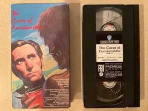 The Curse of Frankenstein (VHS, 1989) Peter Cushing, Christopher Lee - Bild 1 von 3