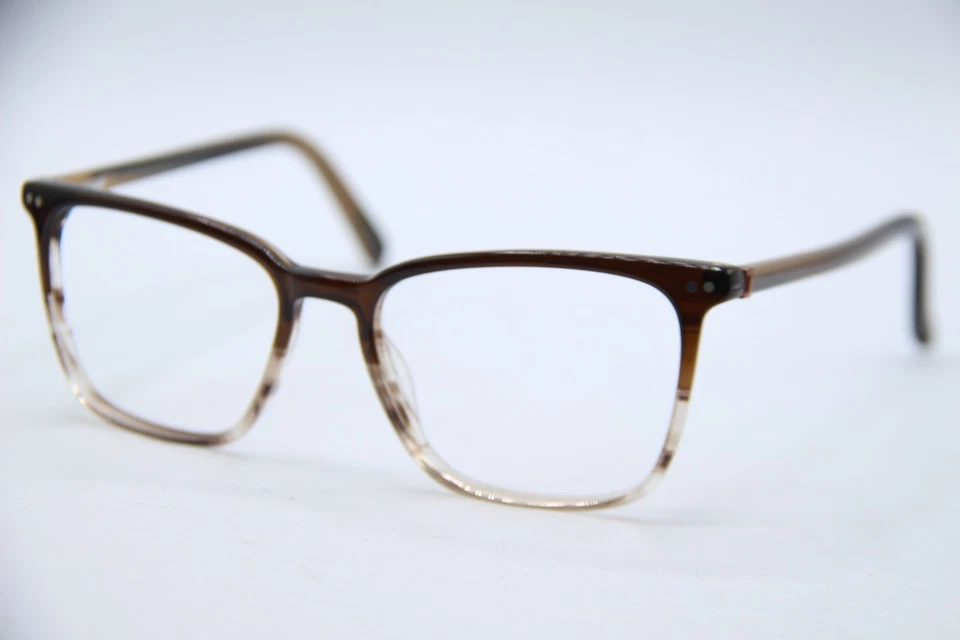 NEW PERRY ELLIS PE 449-2 BROWN FADE AUTHENTIC DESIGNER FRAMES EYEGLASSES 53-17 - Image 1 of 4