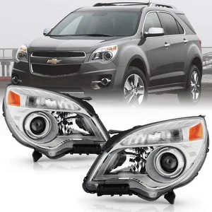 - for [Halogen Model] 2010-2015 Chevy Equinox Projector Headlights Headlamps Ass - Imagen 1 de 12