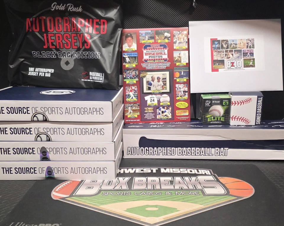 PIT PIRATES BASEBALL MEMORABILIA 10 ITEM BREAK GOLD RUSH RSA HP TRISTAR  - Image 1 of 1