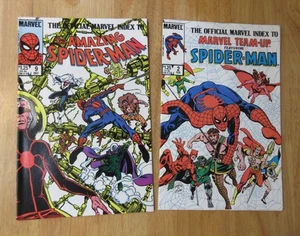 Lot of *2* Marvel Index SPIDEYS! #9 (NM-) + TEAM-UP #2 (VF/NM) - Picture 1 of 6