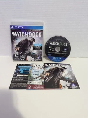 Watch Dogs Special Edition Sony PlayStation 3 PS3 2014 Complete CIB Tested Works - Image 1 of 3