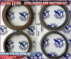 AF40 FRICTION STEEL PLATE KIT,FRICTION MODULE,SET,AWF21,AF-40,TF80SC,CLUTCH PACK - Picture 1 of 10