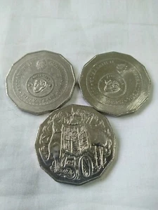 3 x 2016 50 cent australian coins circ Changeover - Picture 1 of 1