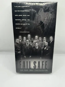 NEW FAIL SAFE (2000) VHS TAPE RICHARD DREYFUSS GEORGE CLOONEY EMMY PROMO DRAMA - Picture 1 of 3
