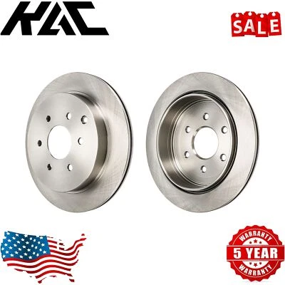 2x Rear Disc Brake Rotors 31571 For INFINITI QX80 2014-2022; Nissan Armada 17-23 - Image 1 of 4