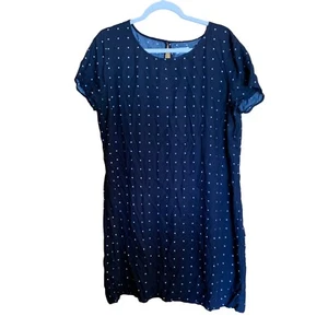 Old Navy Shift Dress Womens Extra Large XL Multicolor Dot Print - Picture 1 of 5