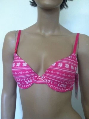 SO Bra Soft Convertible T-Shirt Pink Farisle SI381004B Sz.32,34,36 A,B,C - Image 1 of 4