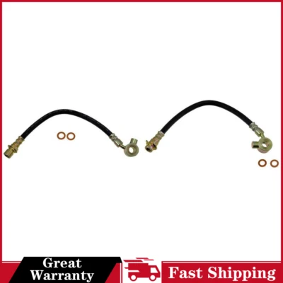 Par de manguera hidráulica de freno delantero Dorman 2x para camioneta Chevrolet C10 1971-1972 Foto 1 de 3
