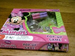 NEW Disney Minnie Mouse Pop Up Board Game. Ages 4+ Ships Free!