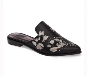 Dolce Vita Women's Harmony Embellished Leather Mule SZ 6 - Picture 1 of 8