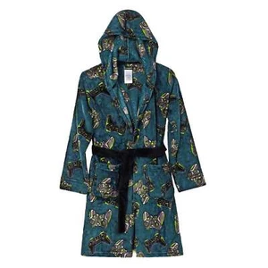 Cuddl Duds Video Game Pajama Robe Hoodie BathRobe Boy Girl 4 5 6 XS S Controller - Picture 1 of 5