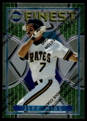 1995 Topps Finest Jeff King Pittsburgh Pirates #133 - Image 1 of 2