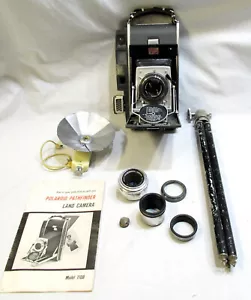 Polaroid Pathfinder 110B fotocamera terrestre Rodenstock Ysarex F/4.7 127 mm eccellente - Foto 1 di 16