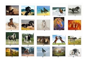 Personalized Address labels Horses {h1} - Picture 1 of 3