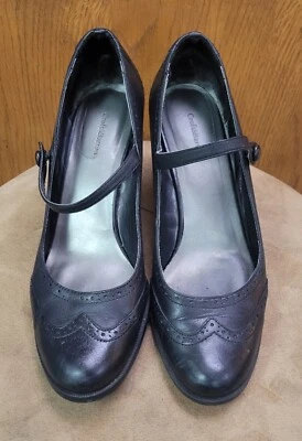 Zapatos de tacón medio Croft&Barrow Ortholite color azul talla 9 para mujer Foto 1 de 4