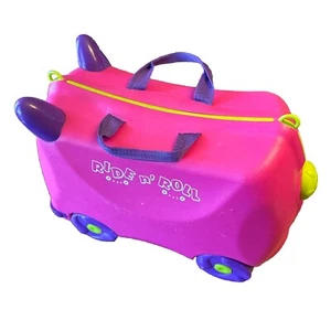 Trunki Ride-On Kids Suitcase | Tow-Along Toddler Luggage | Carry-On Cute Bag - Picture 1 of 3