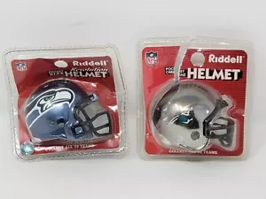 Seattle Seahawks & Jacksonville Jaguars Riddell Chrome Pocket Helm - NFL NEU - Bild 1 von 5