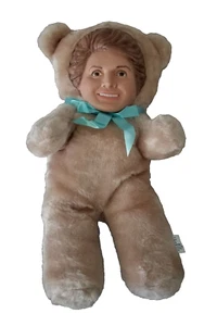 RARE VINTAGE NANCY REAGAN STUFFED BEAR, First Lady of USA, 1982 Collectible - Picture 1 of 8
