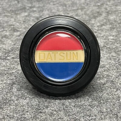 RARE JDM DATSUN HORN BUTTON 240z 260z 280z Roadster 510 GTR MOMO EMPI Nissan C10 - Image 1 of 4