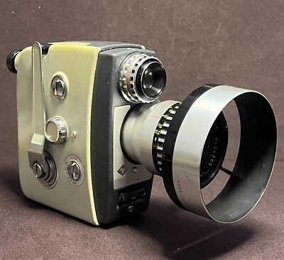 Cámara de película vintage Alemania Agfa Movex Reflex 8 mm con lente Schneider Kreuznach Foto 1 de 4