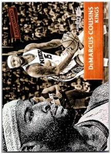2016-17 Panini Aficionado #93 DeMarcus Cousins - Prueba de artista ¡Envío gratuito! - Imagen 1 de 2