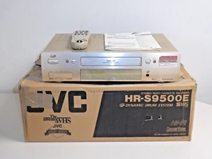 Videograbadora JVC HR-S9500 High-End S-VHS, en EMBALAJE ORIGINAL, FB&BDA, 2 años de garantía - Imagen 1 de 8
