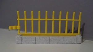 PLAYMOBIL (O2214) ZOO - Grande Grille Jaune avec Attache 3240 3252 4093 - Imagen 1 de 1