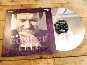 JOE COCKER THE BEST OF LIVE NTSC LD WITH LASERDISC COLLECTOR ORIGINAL 1993 - Picture 1 of 6