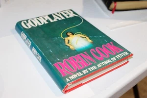 Godplayer Robin Cook 1983 first edition HCDJ - Picture 1 of 3