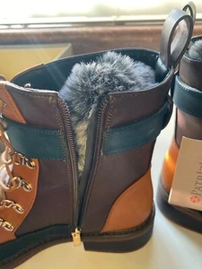 Patrizia by spring step Boots Sz 42 (10/2 - 11 U.S.) Hilvia/BRM w front NWOTGS - Picture 1 of 15