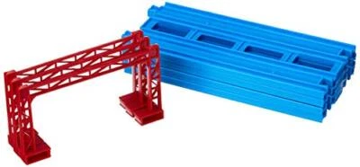 Plarail Double track straight rail 4 pieces R-04 Track Brand New - Image 1 of 4