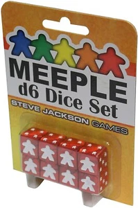 Meeple D6 Dice: Red - Bild 1 von 1
